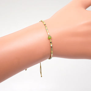bohemian solid color beaded wholesale bracelets