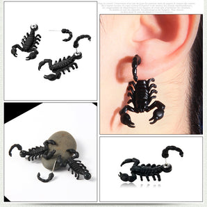 1 piece fashion insect alloy drop earrings