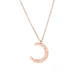 Nihao Wholesale Fashion Moon Stainless Steel Plating Necklace