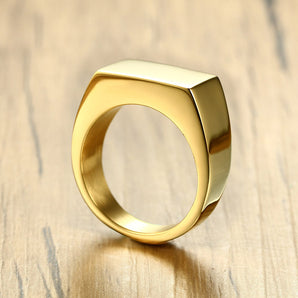 simple style geometric stainless steel rings stainless steel rings