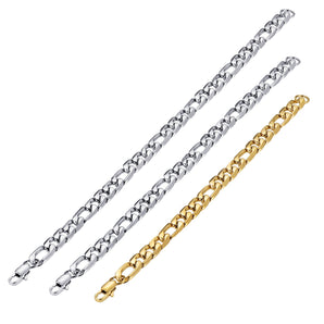 Nihao Wholesale Hip-Hop Solid Option Stainless Steel Polishing Plating Men'S Bracelets