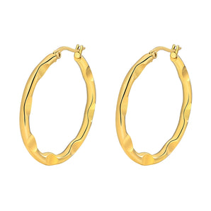 Nihao Wholesale 1 Pair Casual Classic Style Solid Option Stainless Steel Earrings