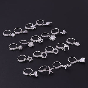 Nihao Wholesale Nose Rings & Studs Fashion Geometric Copper Plating