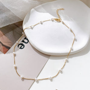 1 piece fashion geometric alloy plating women's necklace