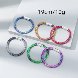 Nihao Wholesale Simple Style Classic Style Solid Color Rhinestone Wholesale Bracelets