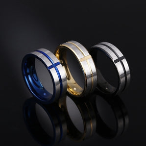 Fashion Geometric 201 Stainless Steel No Inlaid Gold Plated Unisex