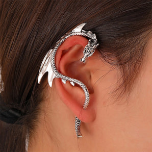 hip-hop dragon alloy women's ear clips 1 piece