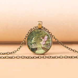 Nihao Wholesale Fashion Animal Alloy Glass Unisex Necklace