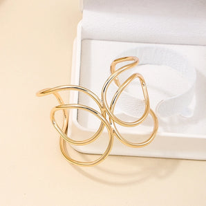 Nordic Style Solid Color Alloy Wholesale Bangle