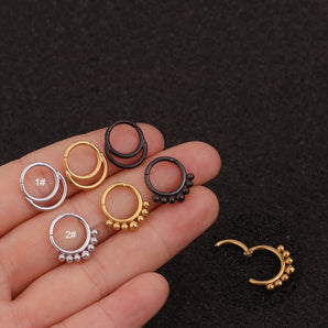 Nose Rings & Studs Lady Geometric 316 Stainless Steel  Plating