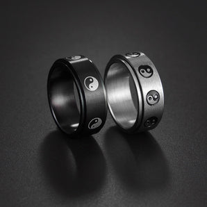 Nihao Wholesale ethnic style gossip stainless steel rings stainless steel rings