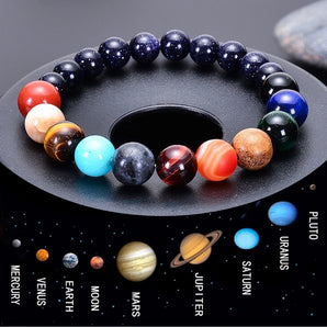 fashion planet natural stone beaded unisex bracelets