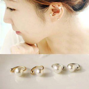 Nihao Wholesale Jewelry U Shape Alloy No Inlaid Inlaid Pearls Earrings