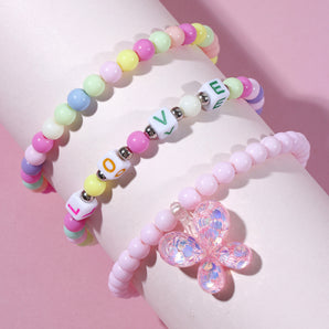 Nihao Wholesale Korean Style/Korean Style Insect Plastic Handmade No Inlaid Butterfly Bracelets