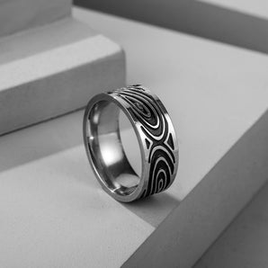 Nihao Wholesale Vintage stainless steel ring