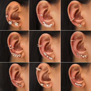 Nihao Wholesale Jewelry Fashion Geometric Alloy No Inlaid Plating Earrings