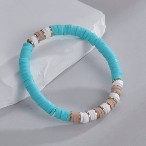 Nihao Wholesale Elegant Simple Style Solid Color soft clay Wholesale Bracelets