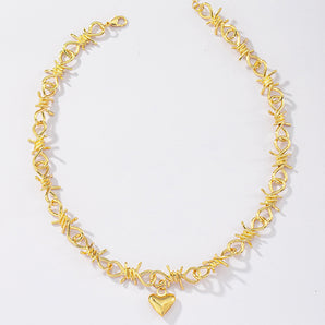 Nihao Wholesale Fashion Heart Alloy Wholesale Necklace