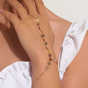 Nihao Wholesale Novelty Simple Style Round Alloy Women's Bracelets