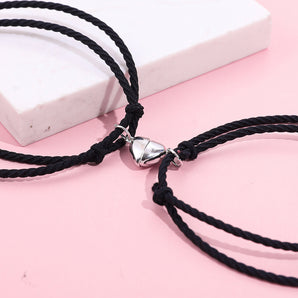 Nihao Wholesale Fashion Heart Nylon Couple Bracelets