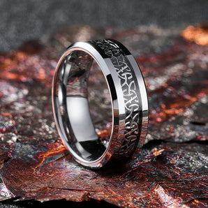 Nihao Wholesale Hip-Hop Symbol Titanium Steel Enamel Men'S Rings