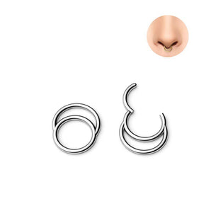 Nihao Wholesale Basic Solid Color Stainless Steel Nose Ring In Bulk