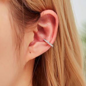Nihao Wholesale Jewelry Lady U Shape Copper Artificial Gemstones Plating Earrings