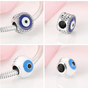 Nihao Wholesale Fashion Devil'S Eye S925 Silver Plating Zircon Jewelry Accessories