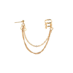 Nihao Wholesale Jewelry Fashion Heart Iron No Inlaid Earrings