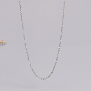 Nihao Wholesale Simple Style Solid Color Titanium Steel Plating Necklace