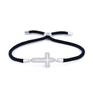 Nihao Wholesale Copper Korea Cross bracelet  (Red rope cross)  Fine Jewelry NHAS0428-Red-rope-cross