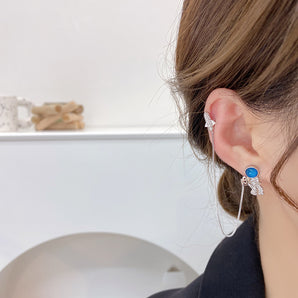 Nihao Wholesale Jewelry Fashion Alloy Artificial Gemstones Diamond Earrings