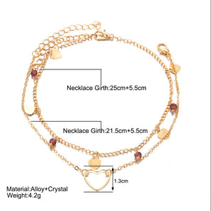 Nihao Wholesale Elegant Heart Shape Alloy Plating Inlay Zircon Women's Bracelets