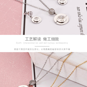 Nihao Wholesale Fashion Fruit Titanium Steel Women'S