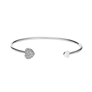 Nihao Wholesale new creative retro simple diamond heart-shaped bracelet