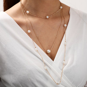 Nihao Wholesale Fashion Geometric Alloy Wholesale Necklace