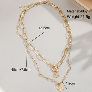 Nihao Wholesale Casual Solid Color Alloy Wholesale Necklace