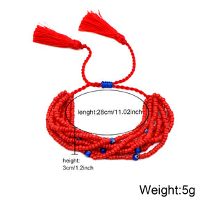 Nihao Wholesale Simple Style Solid Color Glass Unisex Bracelets