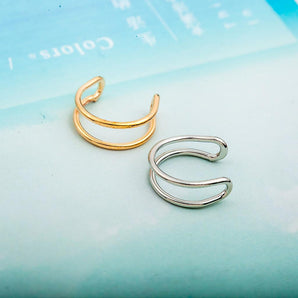 Nihao Wholesale Jewelry Simple Style U Shape Copper Plating Earrings