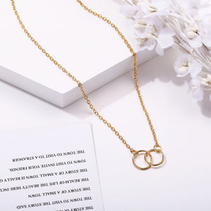 Nihao Wholesale Vintage Style Geometric Alloy Plating Women'S Necklace