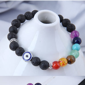Nihao Wholesale Retro demon eye stone glass bracelet