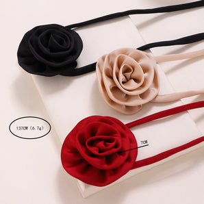 Nihao Wholesale Streetwear Flower Cloth Women's Necklace