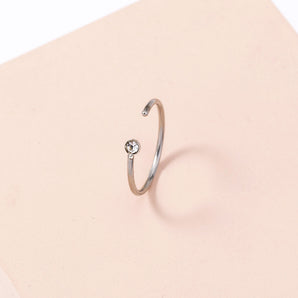 Nihao Wholesale Geometric Stainless Steel Plating Nose Ring Nose studs