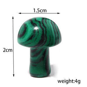Nihao Wholesale Simple Style Artistic Mushroom natural stone Jewelry Accessories