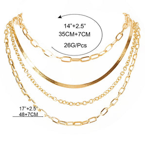 Nihao Wholesale Fashion Geometric Alloy Aluminum Wholesale Necklace