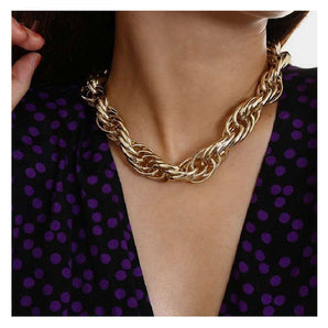 Nihao Wholesale Fashion U Shape Alloy Plating Women'S Necklace