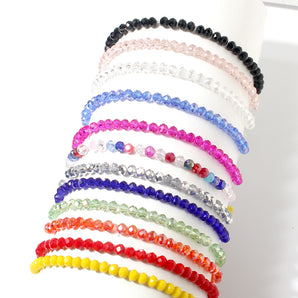 Nihao Wholesale Simple Style Geometric Glass Wholesale Bracelets