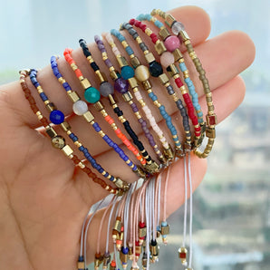 Nihao Wholesale Fashion Geometric Seed Bead Wholesale Bracelets