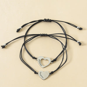Nihao Wholesale Vintage Style Heart No Inlaid Women'S Bracelets