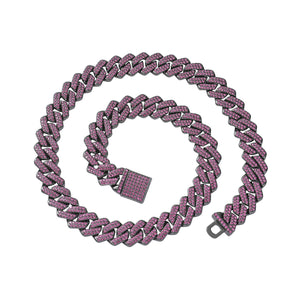 Nihao Wholesale Hip-Hop Solid Color Alloy Inlay Rhinestones Men'S Bracelets Necklace